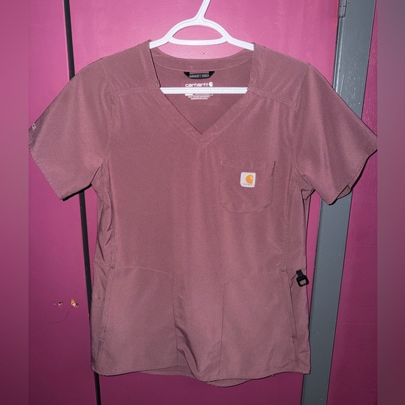 Carhartt Dusty Rose 3-Pocket Top - Picture 3 of 8